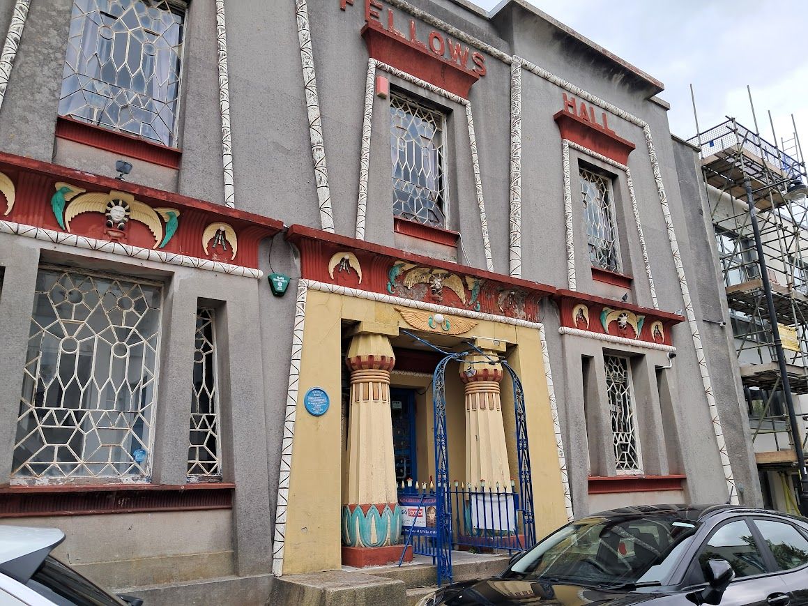 The Egyptian House in Kern Street